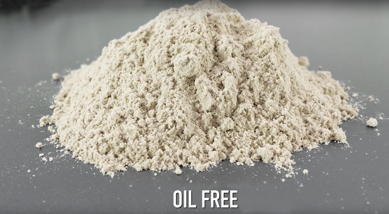 OIL FREE - Assorbente legante in polvere e granuli a saturazione totale
